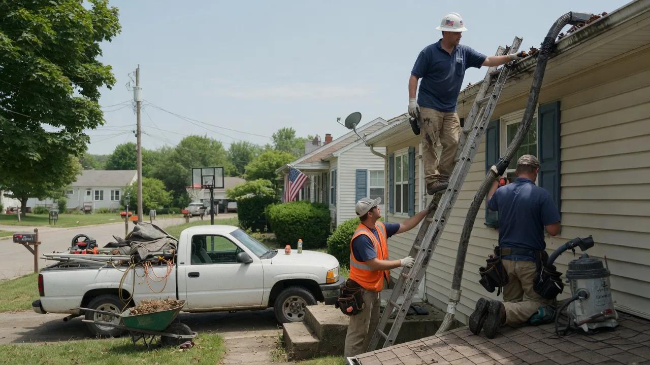 Gutter Installation in Aviston, IL near me